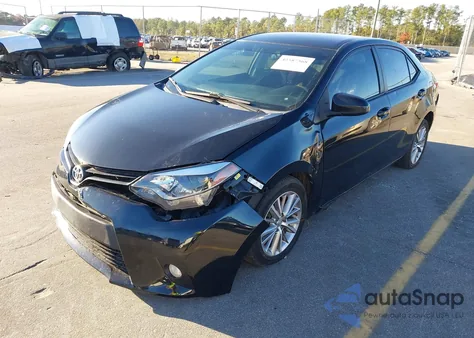 2014 Toyota Corolla Le Plus z USA, uszkodzony, nr VIN 2T1BURHEXEC089042